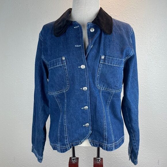 NWT River Ridge Trading Co Denim Jacket Size M - Picture 1 of 11